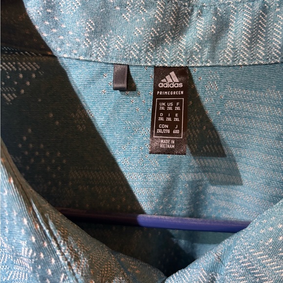 Adidas Men's Blue Polo Shirt XXL - Picture 4 of 4